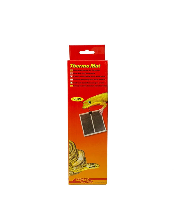 Infrarot Heizmatte Terrarium Reptilien Selbstklebend Wärmematte 3–62 Watt Seitenboden Deckel
