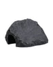 Höhle Large II Anthrazit aus Mineralguss – Terrarienversteck und Sonnenplatz in natürlicher Steinoptik.