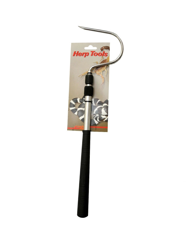 Lucky Reptile Teleskopschlangenhaken 40 – 100 cm ausziehbar für sicheres Handling von Schlange