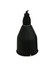 Thermo Socket Plus Reflektorleuchte E27 mit Stahlreflektor und Schutzgitter für Terrarienlampen Gross Schwarz