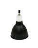Thermo Socket Plus Reflektorleuchte E27 mit Stahlreflektor und Schutzgitter für Terrarienlampen Klein Schwarz